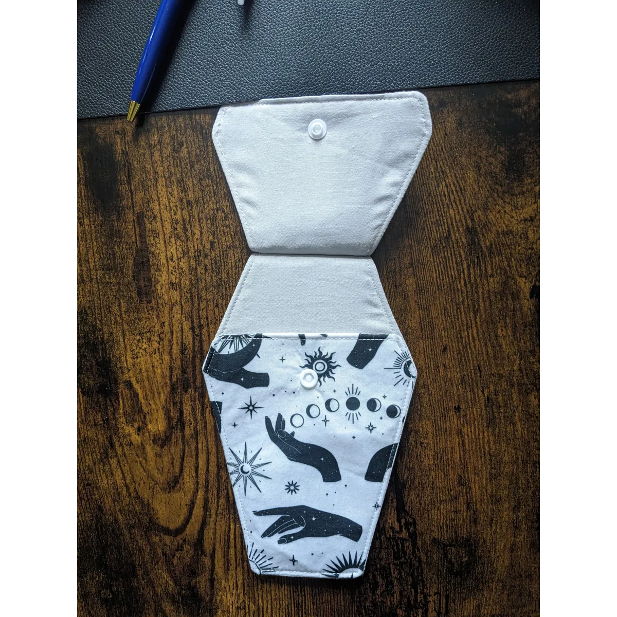 Pen / glasses / makeup holder - B&W