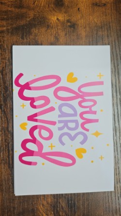 You are loved note