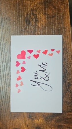 You & Me note