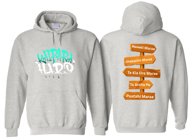 Kaipara Hard, Pepeha Hoodie (Reweti)