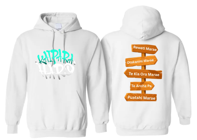 Kaipara Hard, Pepeha Hoodie (Reweti)