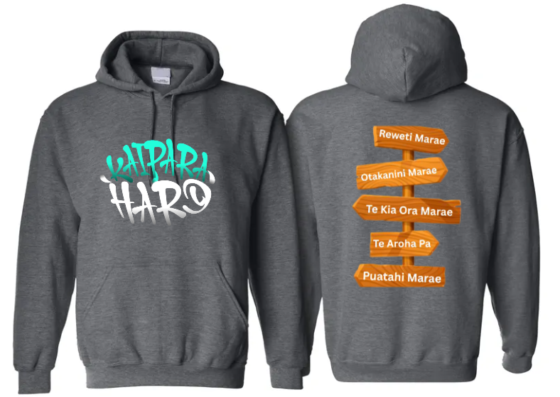 Kaipara Hard, Pepeha Hoodie (Reweti)