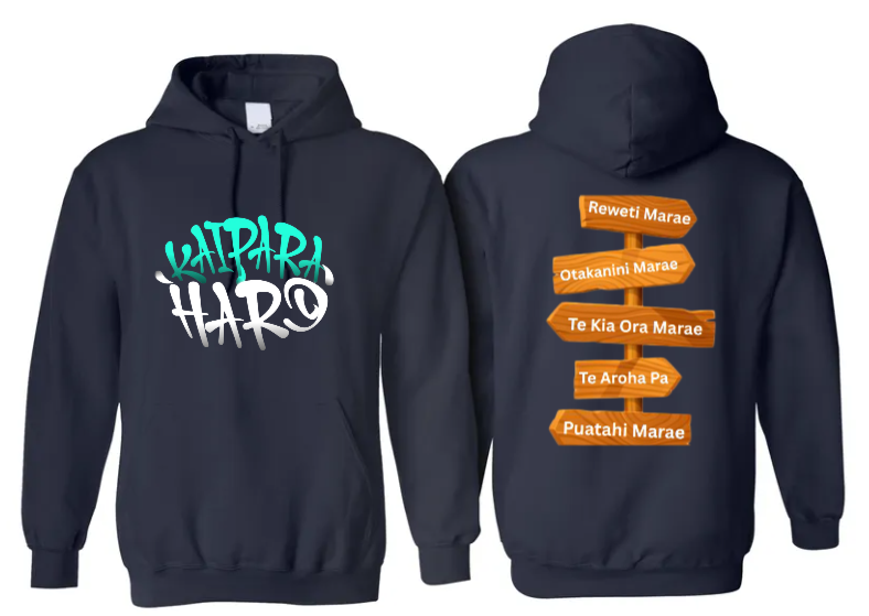 Kaipara Hard, Pepeha Hoodie (Reweti)