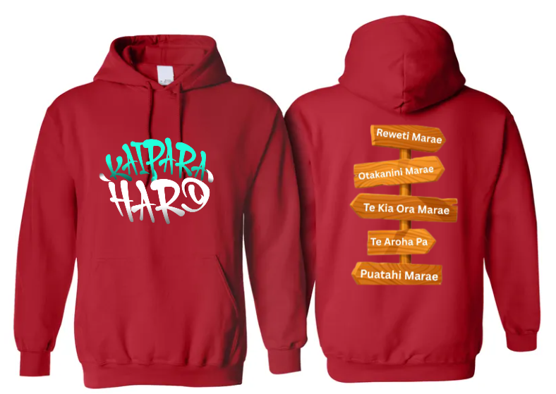 Kaipara Hard, Pepeha Hoodie (Reweti)