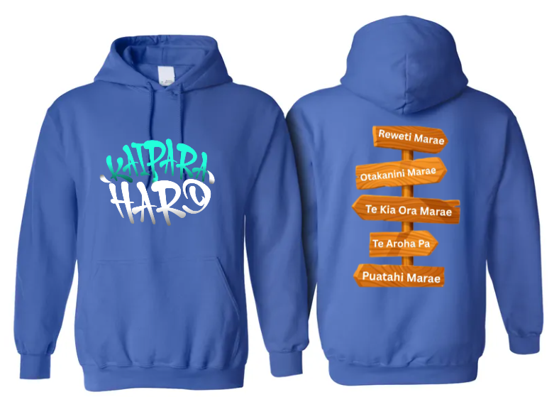 Kaipara Hard, Pepeha Hoodie (Reweti)