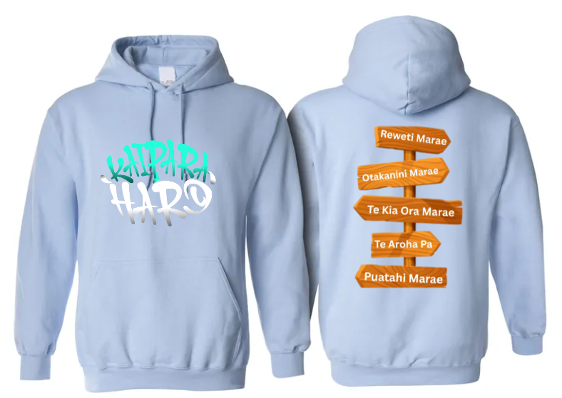 Kaipara Hard, Pepeha Hoodie (Reweti)
