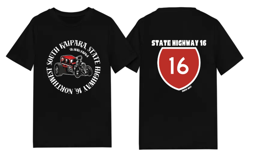 Hot Rod St Highway 16 T-Shirt