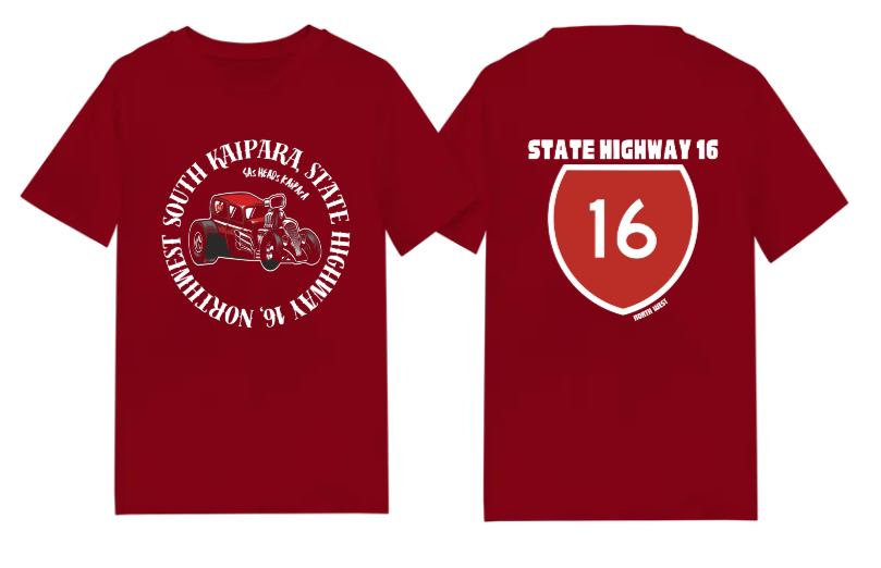 Hot Rod St Highway 16 T-Shirt