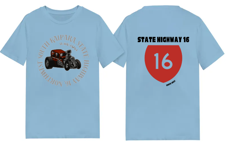 Hot Rod St Highway 16 T-Shirt