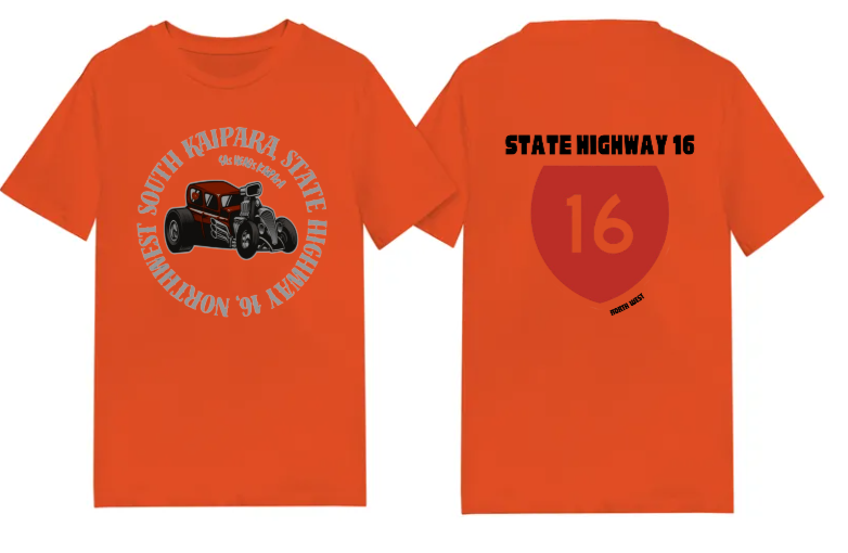 Hot Rod St Highway 16 T-Shirt