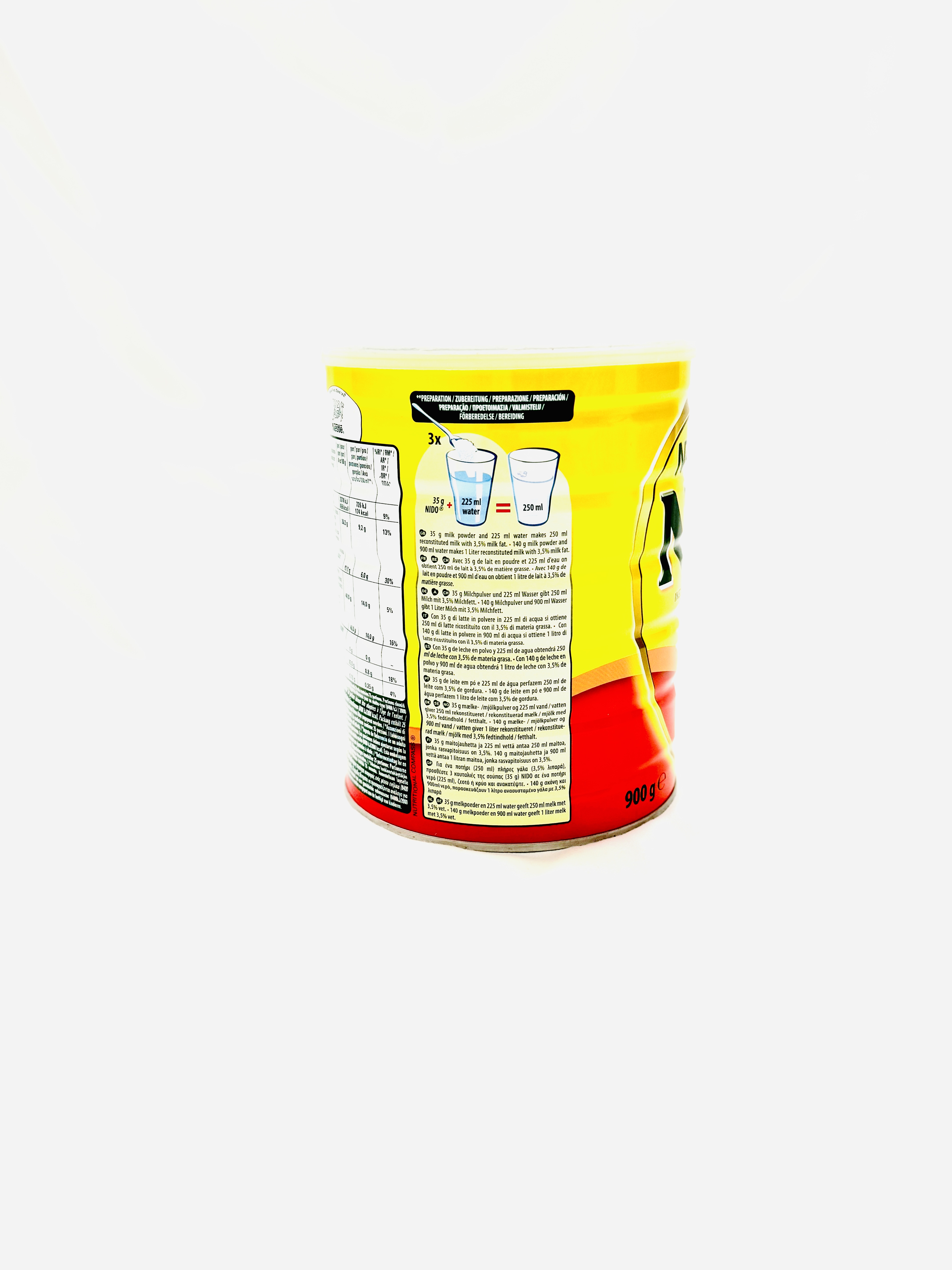 Nido Milk Poweder 1x900g