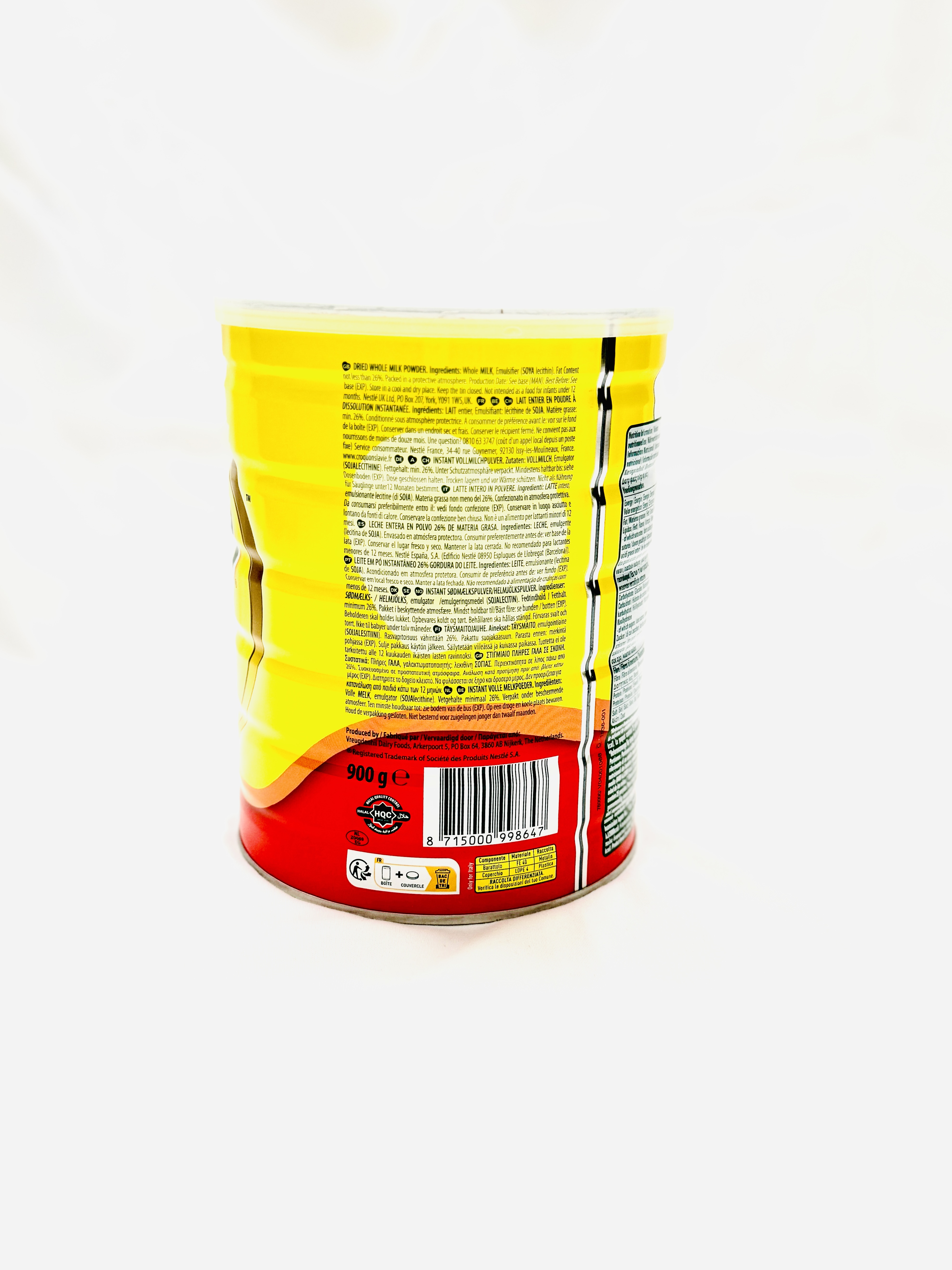Nido Milk Poweder 1x900g