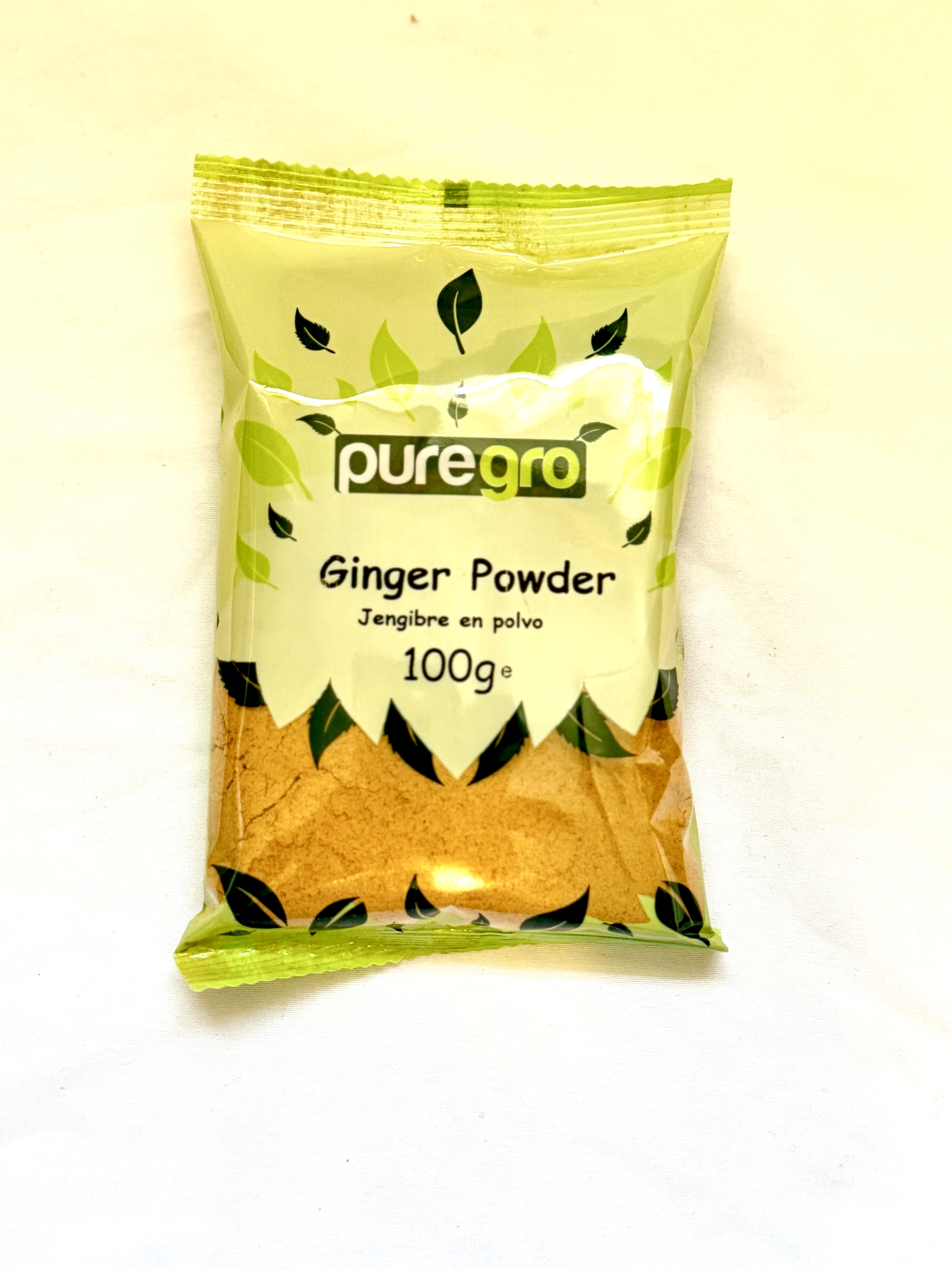 Puregro Ginger Powder 1x100g