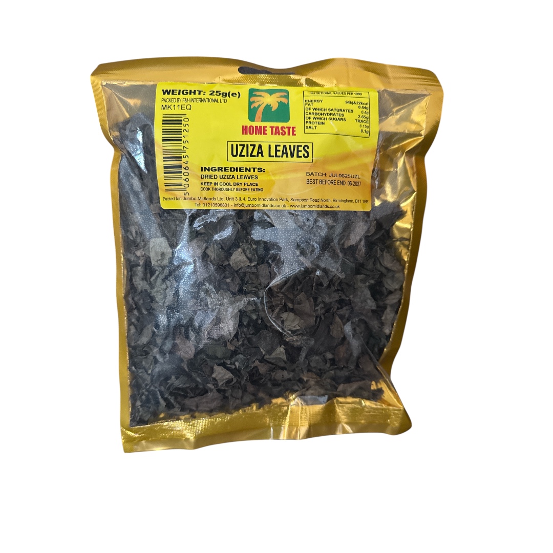 Home Taste Dried Uziza leaves 1x25g