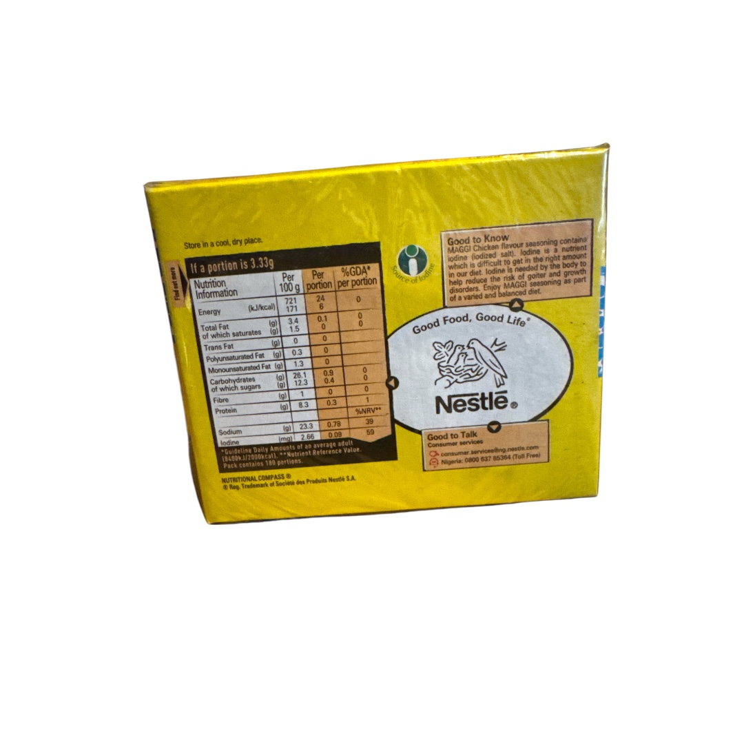 Maggi Chicken Cubes 60x10g