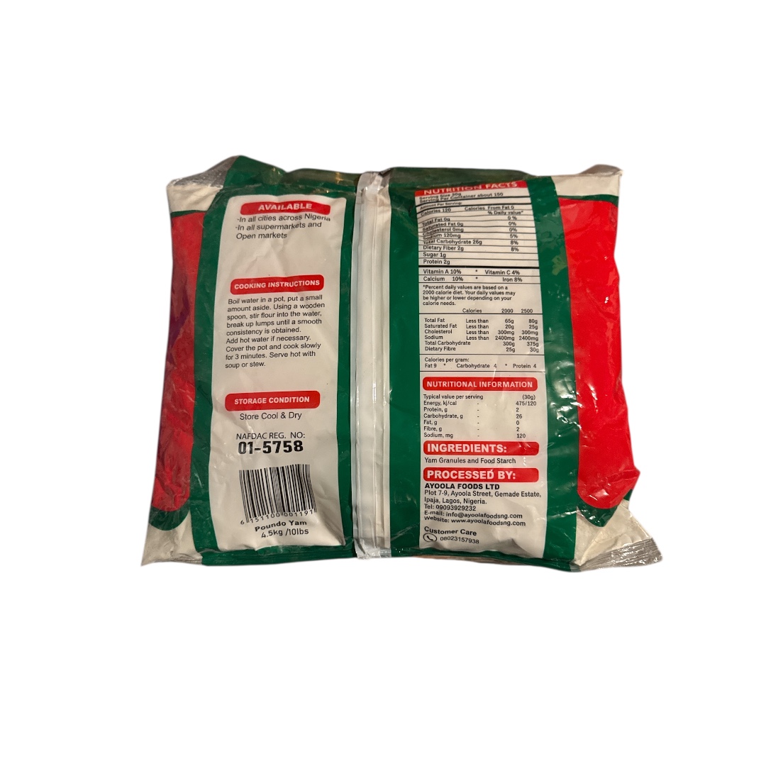 Ayoola Pounded Yam 1x4.5kg