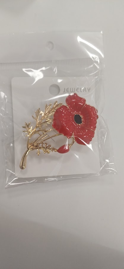 Poppy Brooch