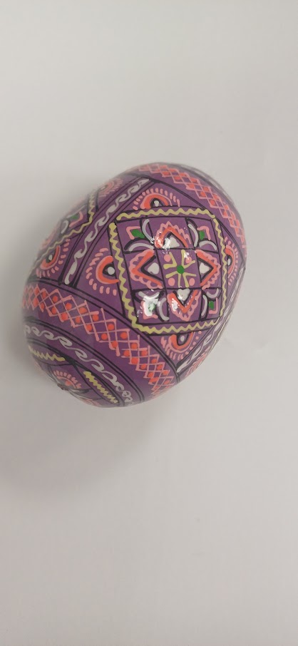 Small Handpainted Wooden Easter Eggs