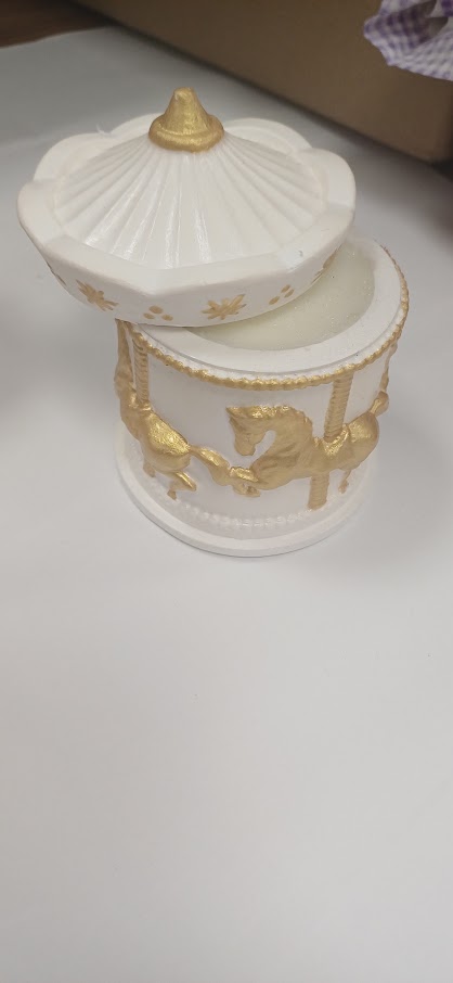 Handmade Merry Go Round Candles