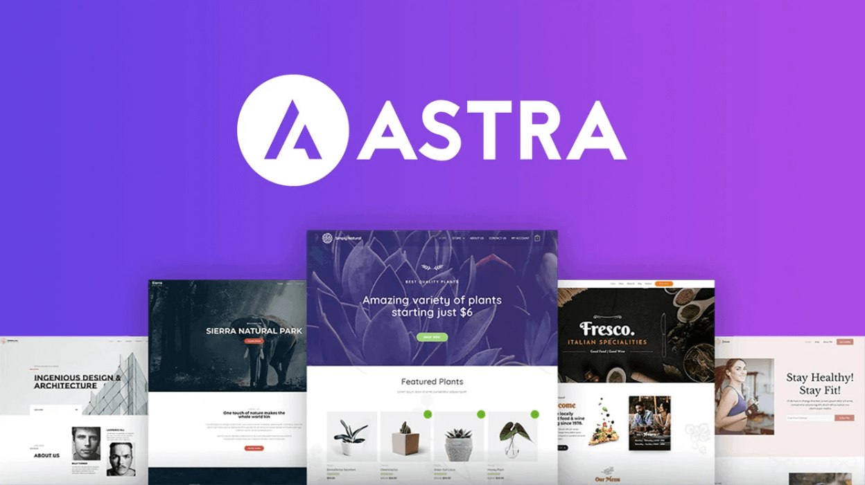Tema Astra WordPress