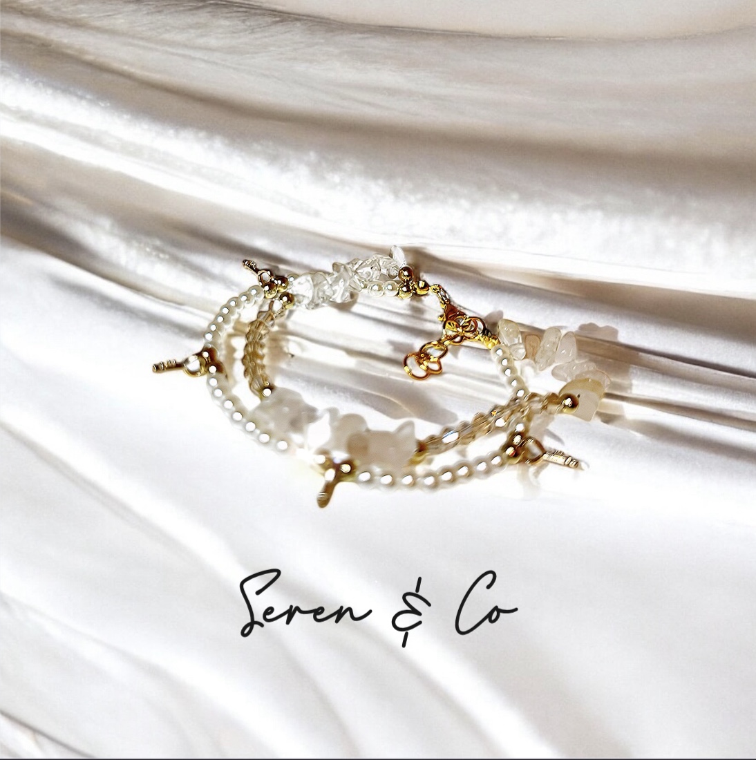 The key to your Heart (Rose Quartz, Quartz, Clear Quartz)