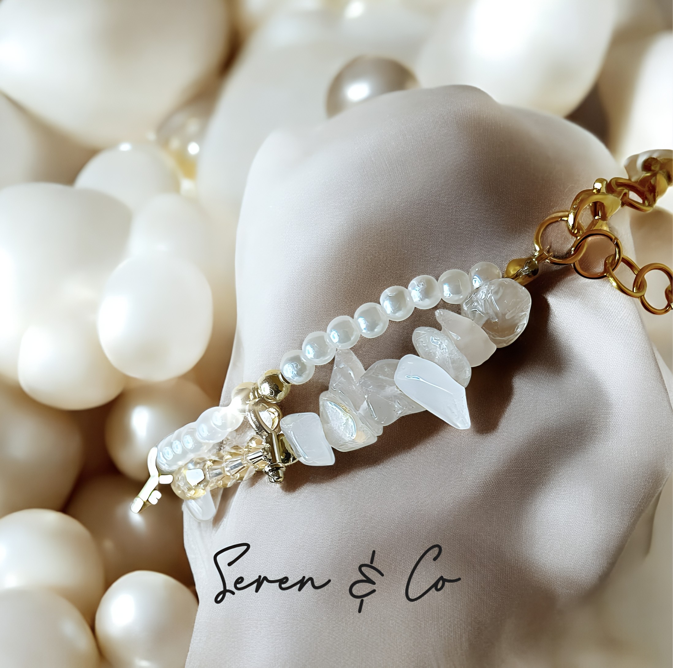The key to your Heart (Rose Quartz, Quartz, Clear Quartz)