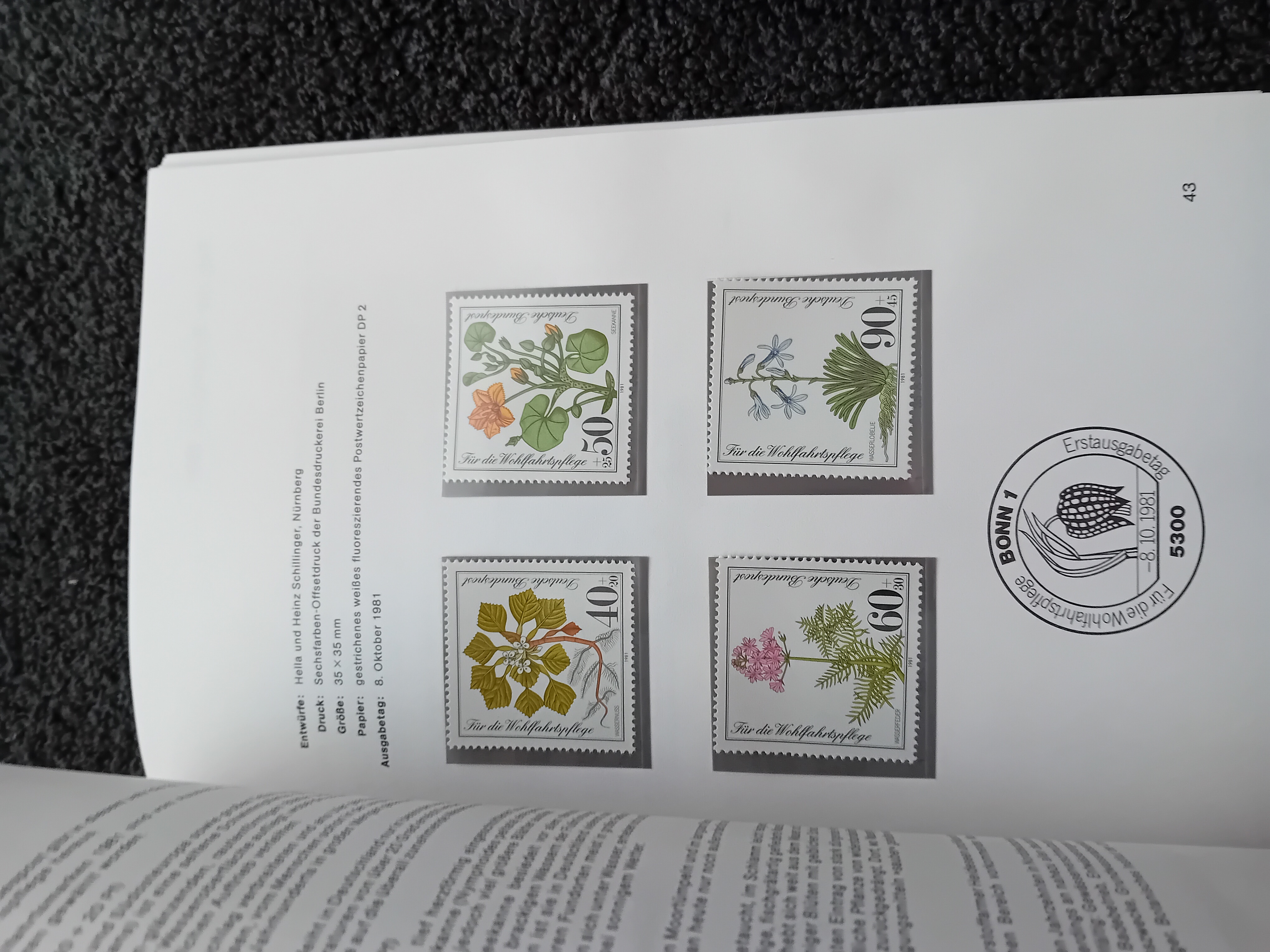 Germany 1981 Federal Republic Yearbook 83 pages Complete MNH stamps