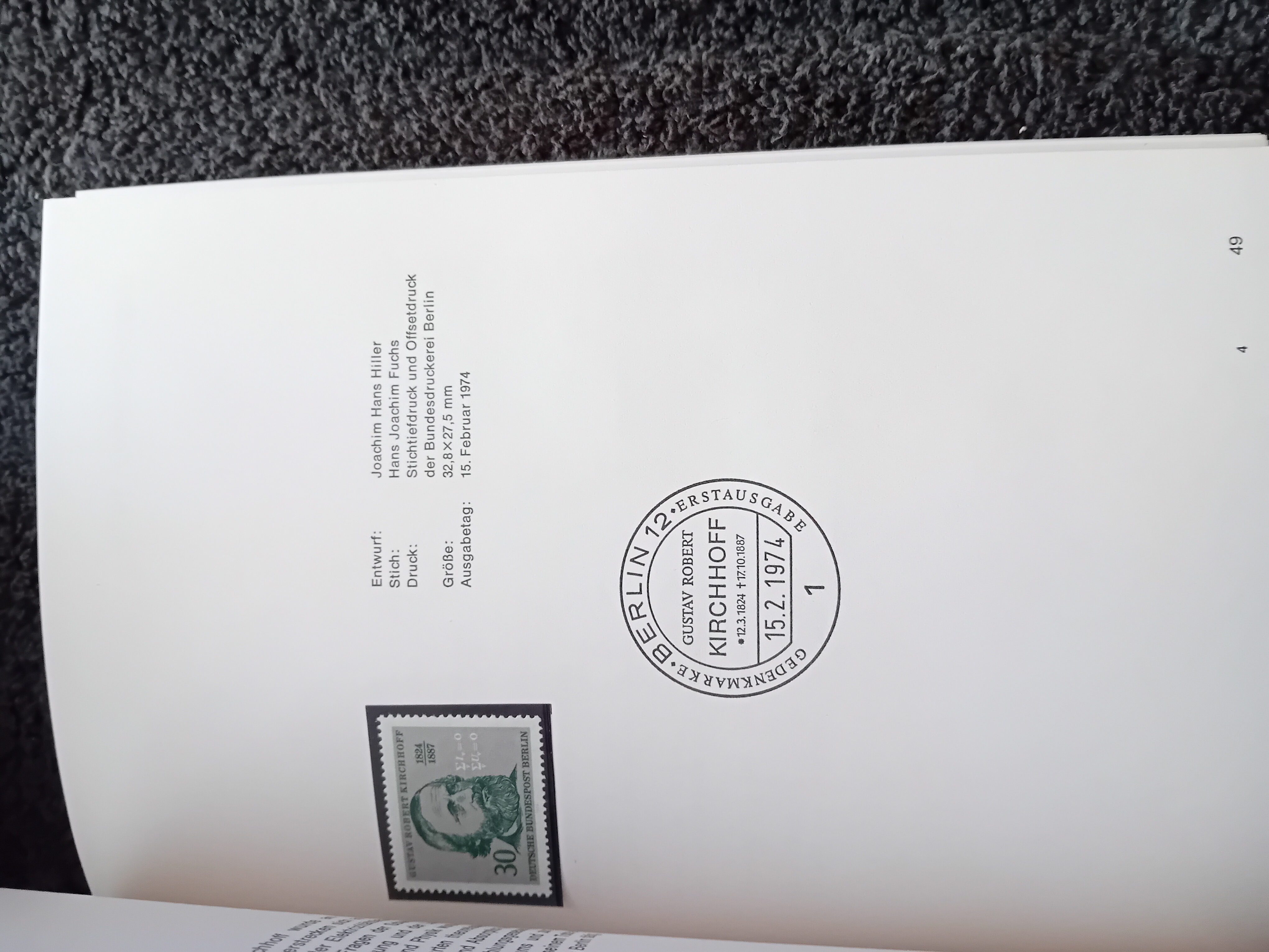 Germany 1974 Federal Republic Yearbook 63 pages Complete MNH stamps