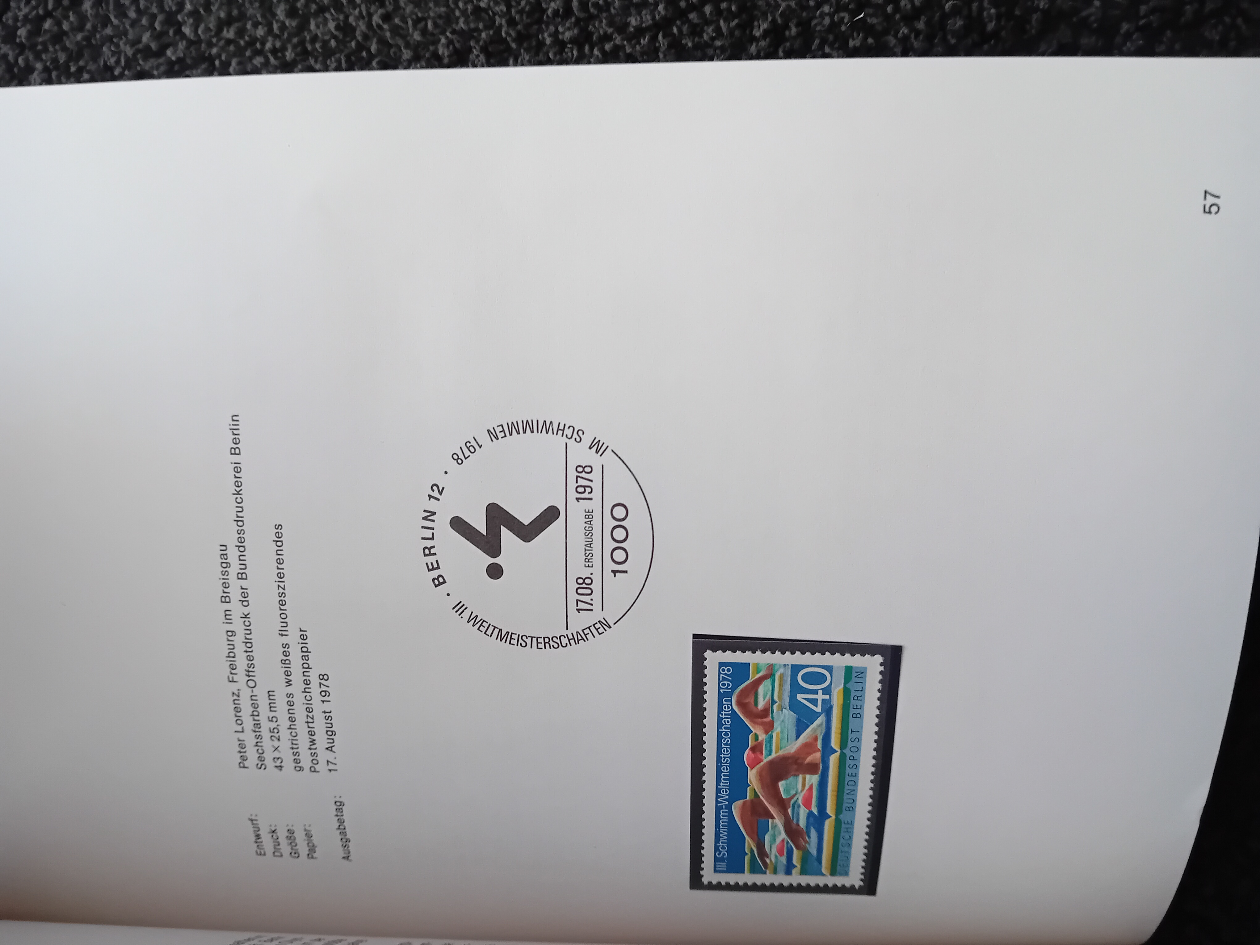 Germany 1978 Federal Republic Yearbook 65 pages Complete MNH stamps