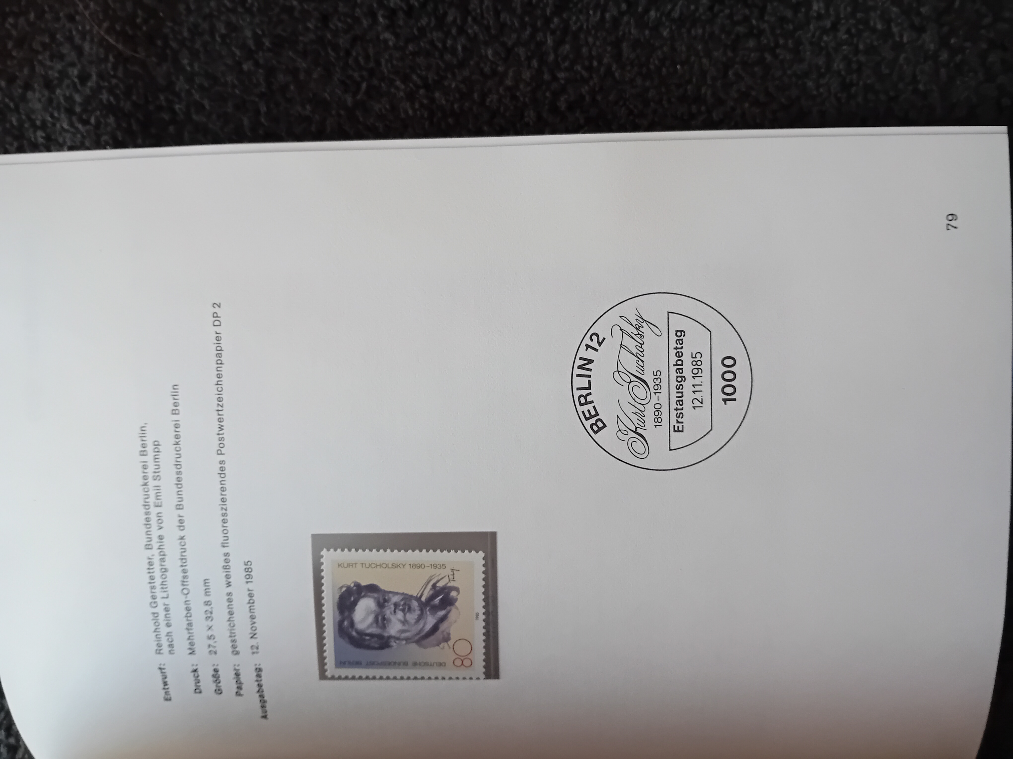 Germany 1985 Federal Republic Yearbook 81 pages Complete MNH stamps