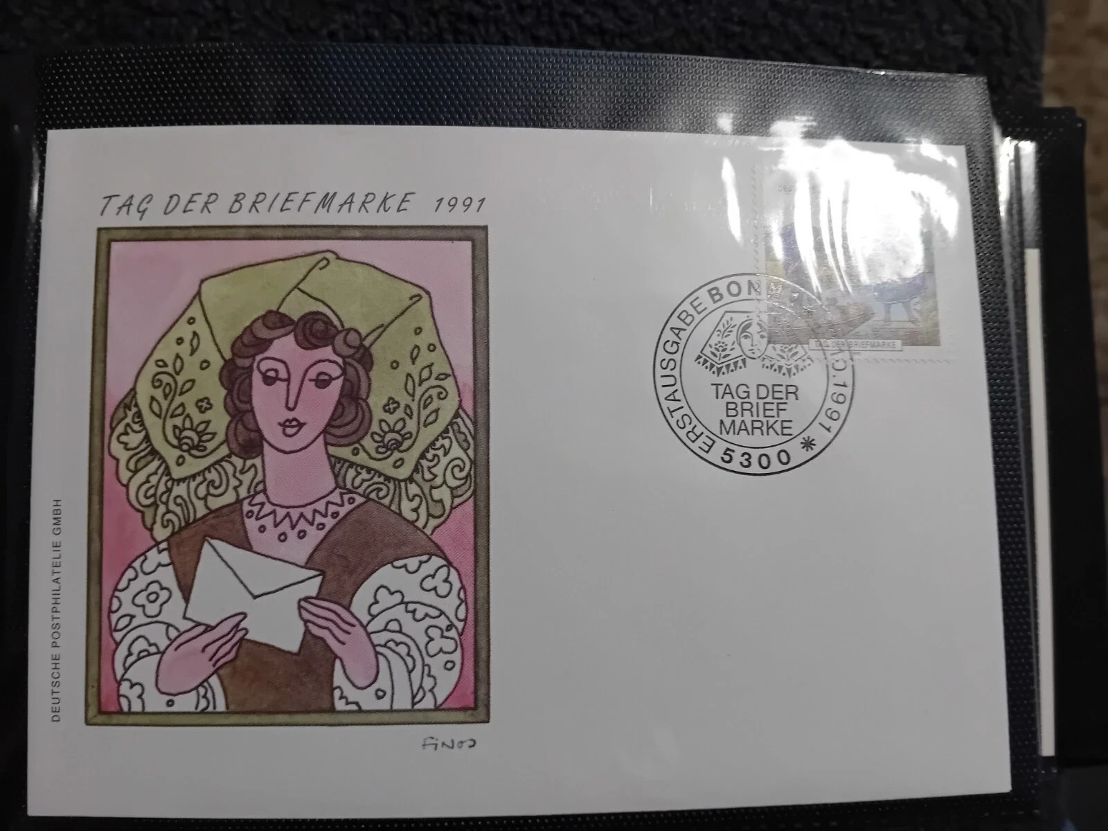 Germany FDCs mainly from the 1990s 50 pages in album mostly CTO a few used