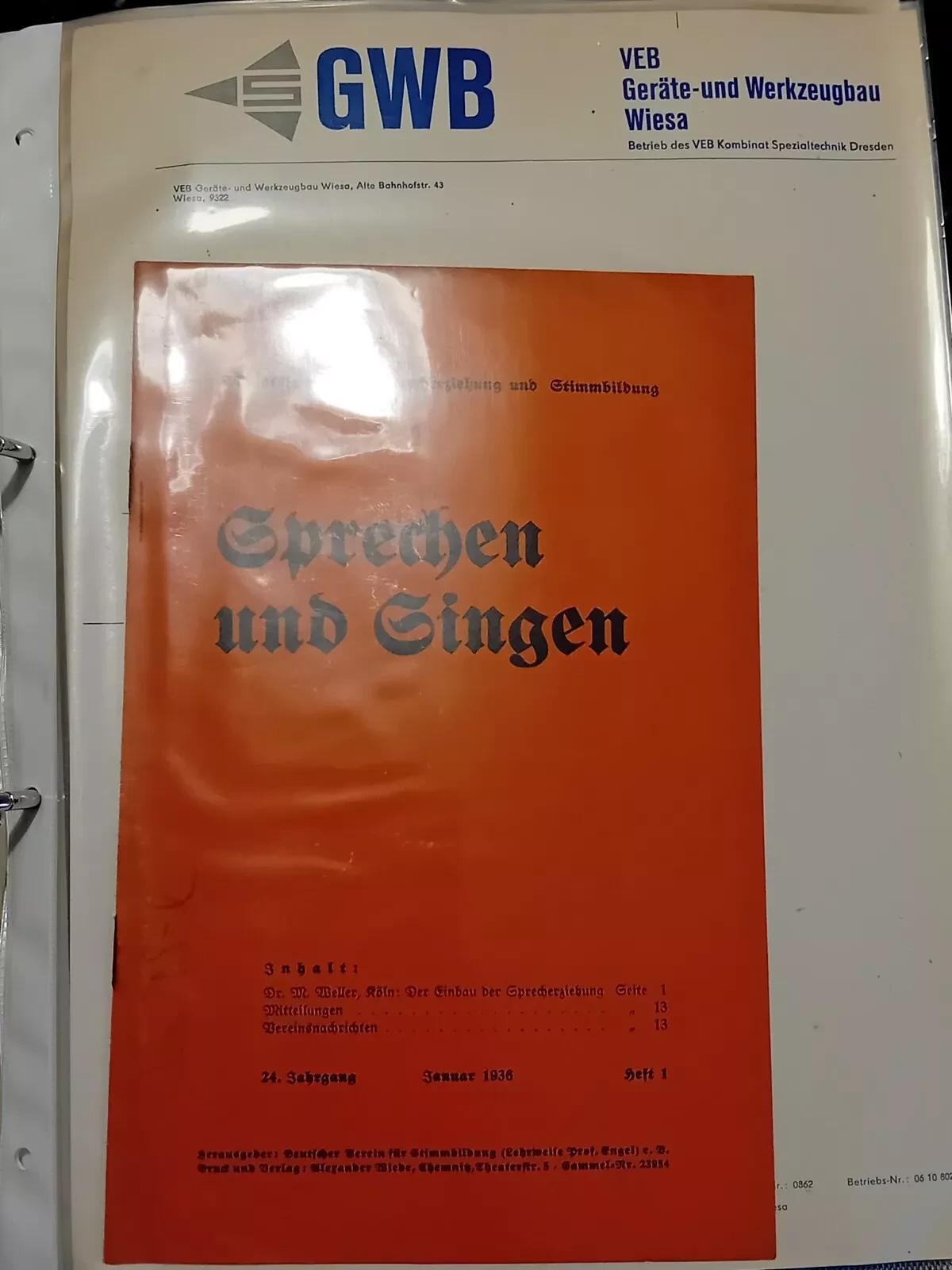 Germany large folder of philatelic material 1930s to modern "read description"