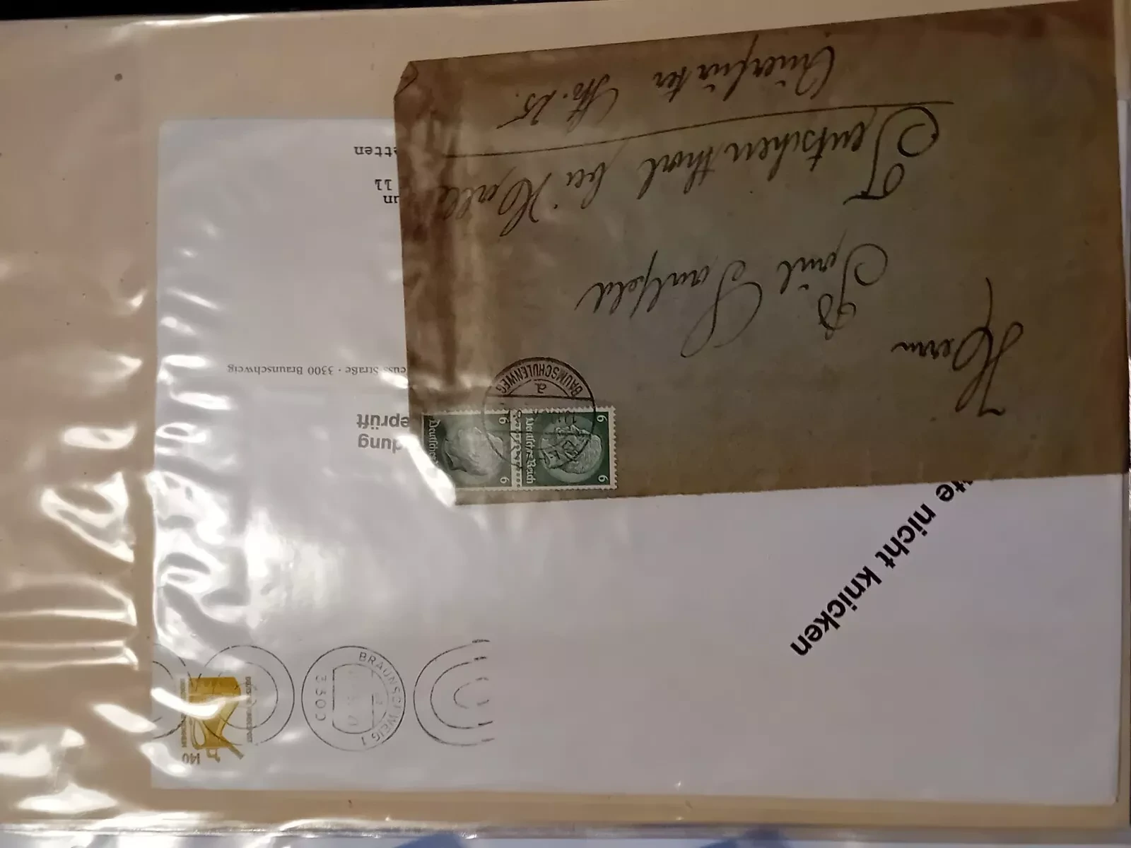 Germany large folder of philatelic material 1930s to modern "read description"