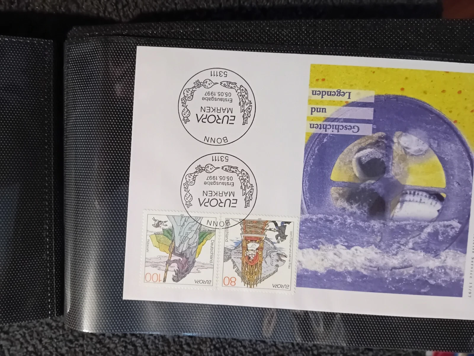 Germany FDCs mainly from the 1990s 50 pages in album mostly CTO a few used