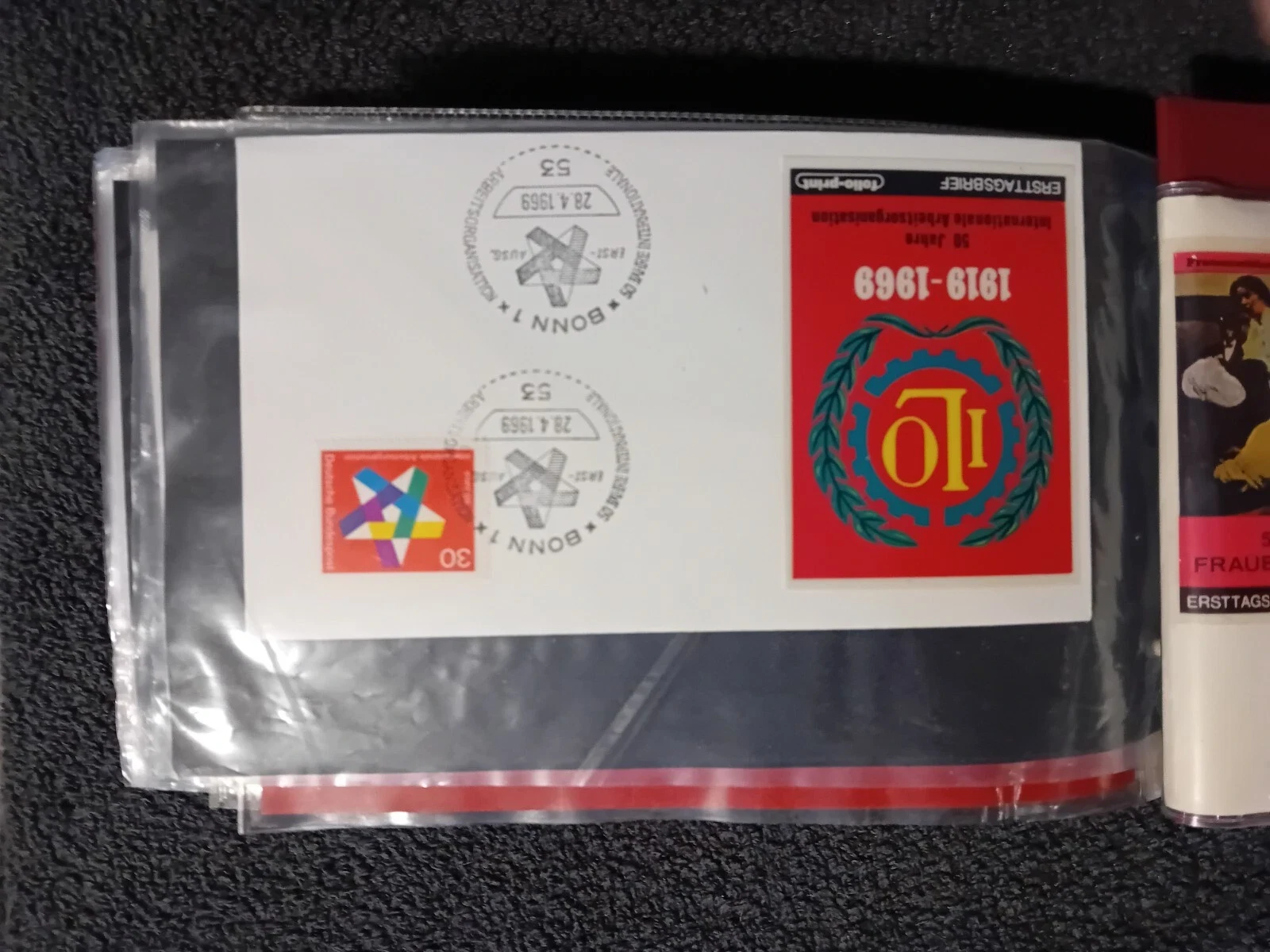 W Germany FDCs mainly from the 60s- 70s 47 pages in album last few empty
