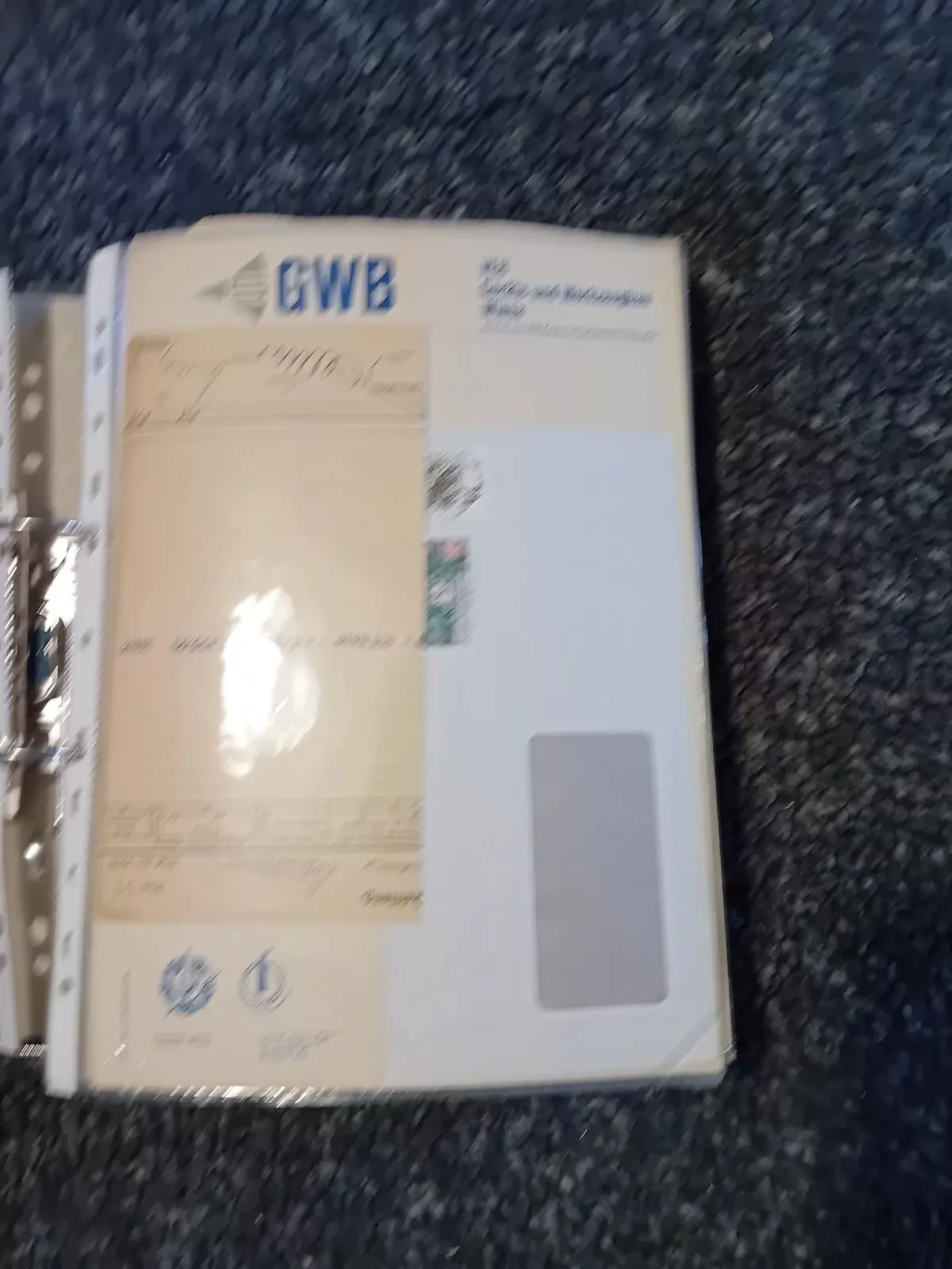 Germany large folder of philatelic material 1930s to modern "read description"