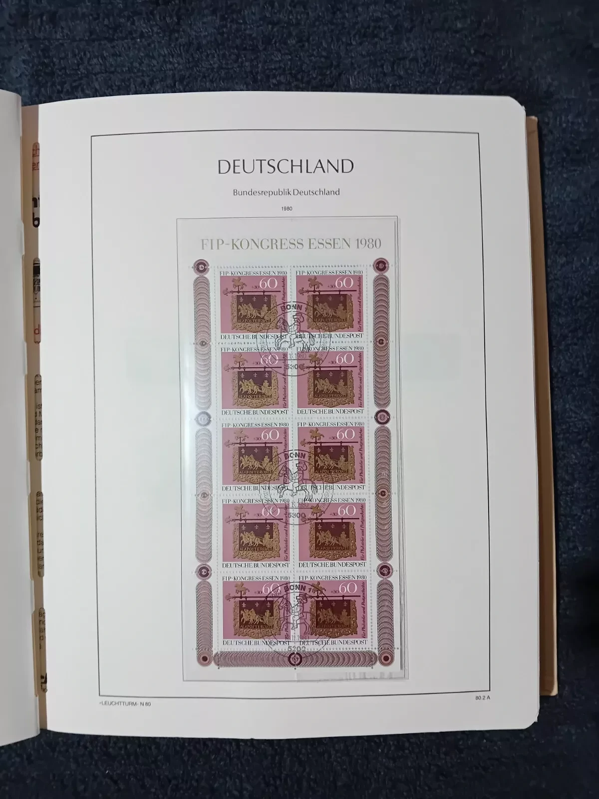 West Germany 1980-1993 Mostly MNH a few CTO 90% complete in album