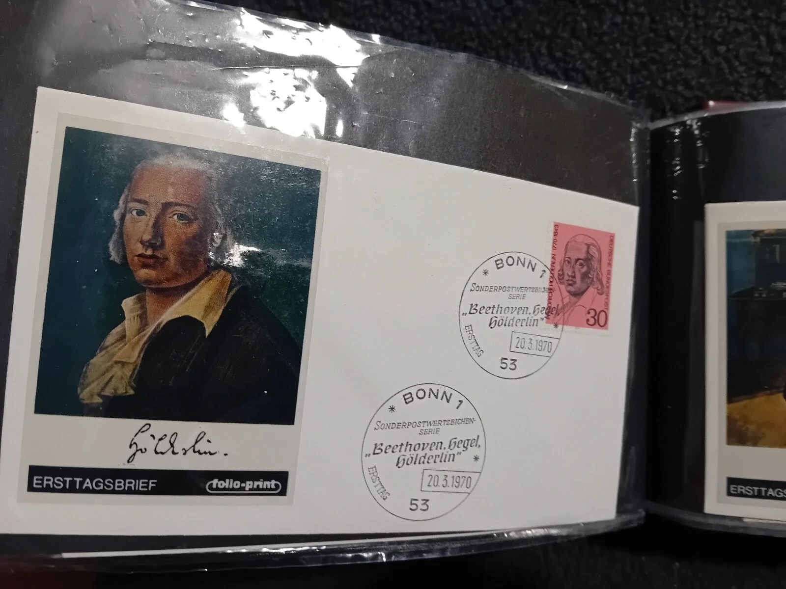W Germany FDCs mainly from the 60s- 70s 47 pages in album last few empty