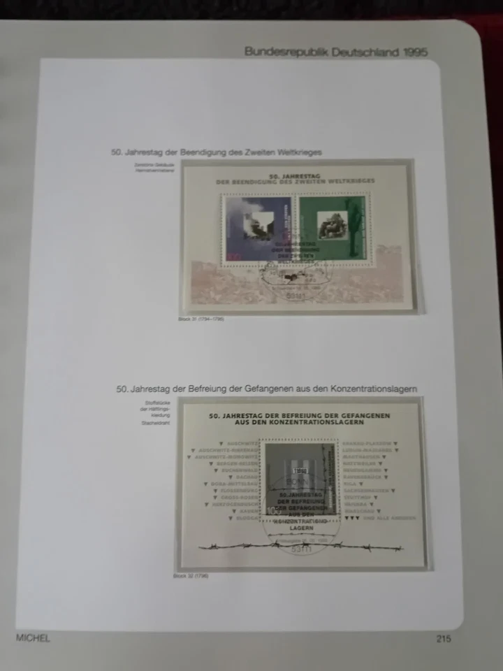 Germany 1992-2001 CTO stamps in lovely album 70% complete