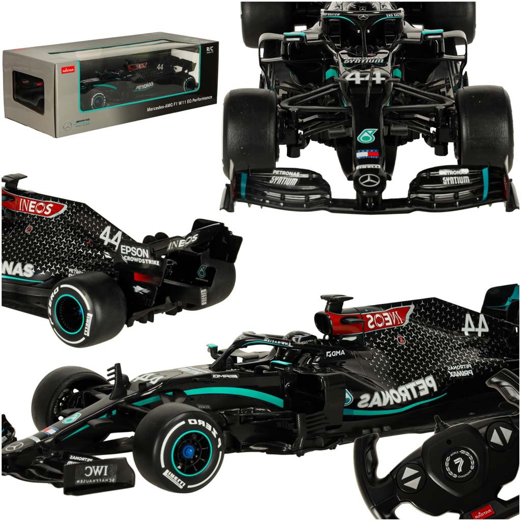 Samochód zdalnie sterowany Rastar 98400 Mercedes-AMG F1 W11 EQ 112
