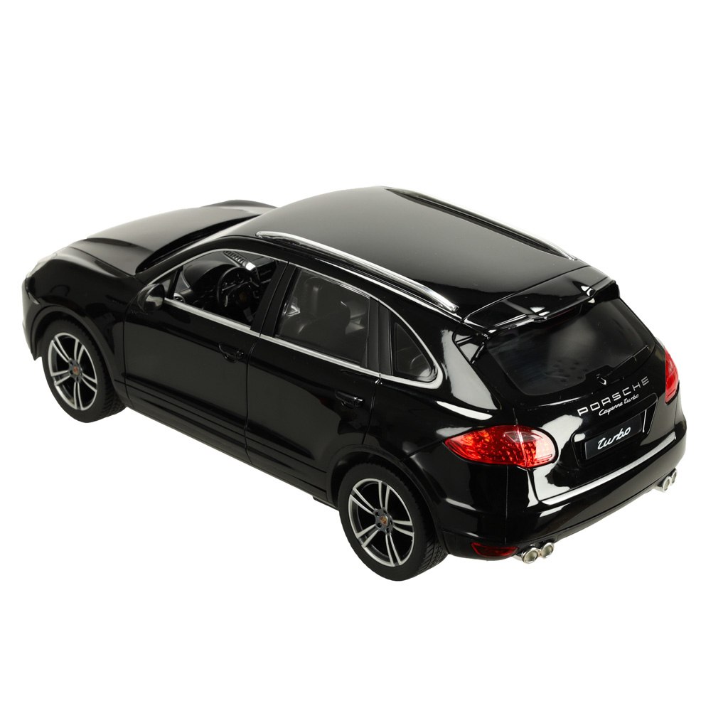 Samochód zdalnie sterowany Rastar 42900 Porsche Cayenne Turbo 114 czarny