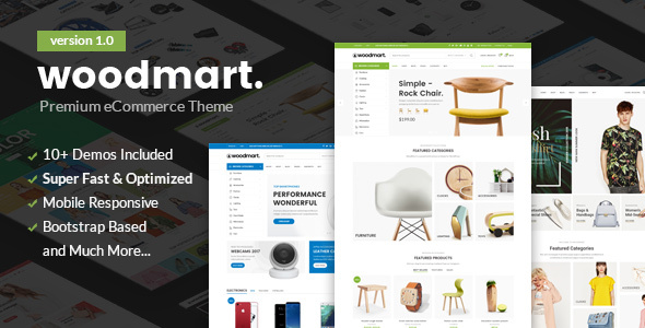 Tema Woodmart para WooCommerce