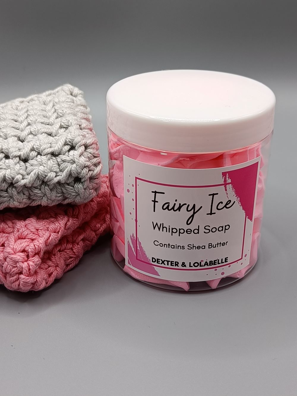 Fairy Ice whipped soap - with added shea butter