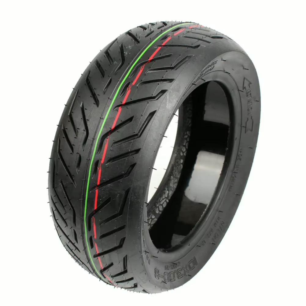 Pneu Tubeless Route 10 Pouces (10x3.00-6) CST avec Gel Anti Crevaison pour Trottinette