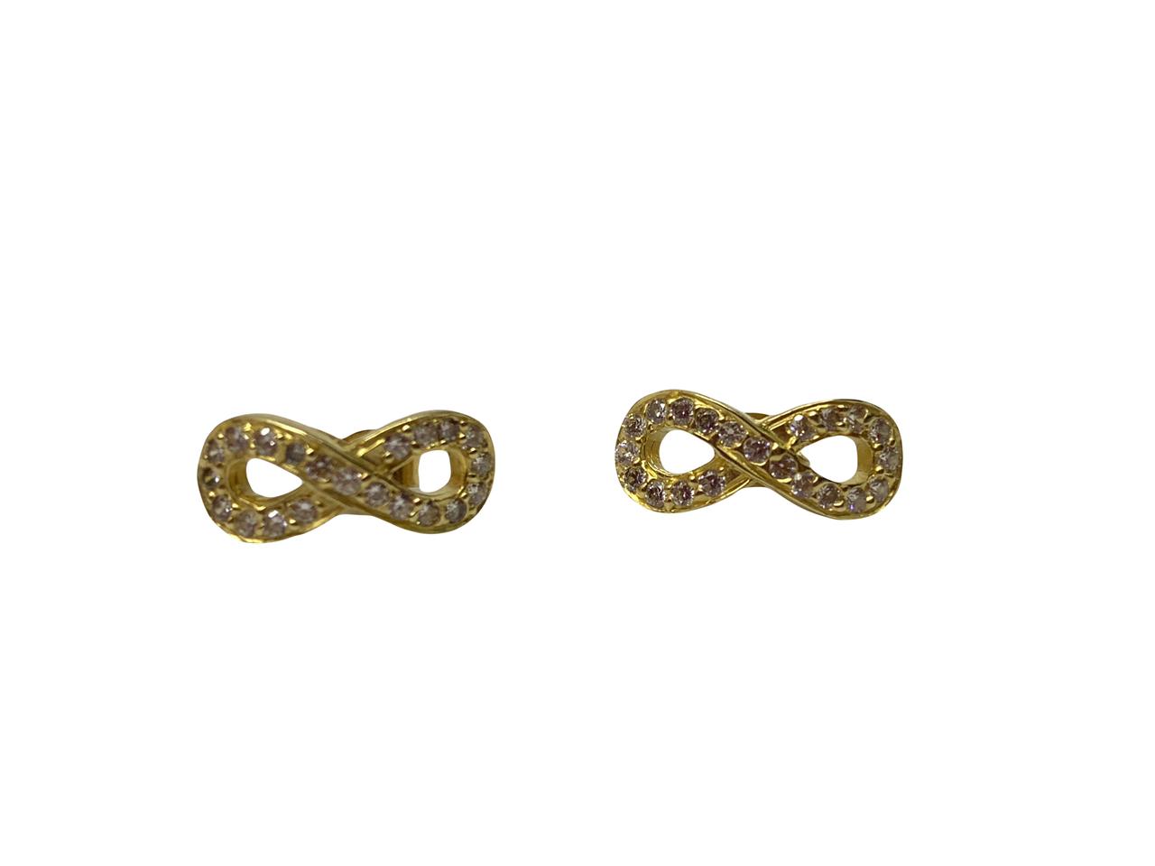 ✨ Aretes Infinito Pavé – Un símbolo de amor eterno ✨
