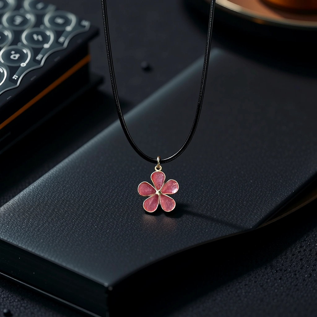 Delicate Flower Pendant Necklace