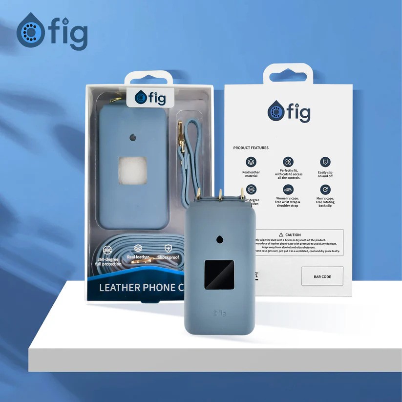 Fig leather Phone case