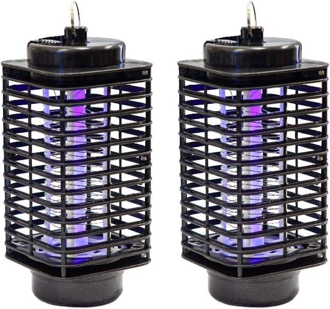 Lámpara Repelente de Mosquitos AMBE - Matamosquitos Eléctrico Recargable con Luz UV Portátil para In