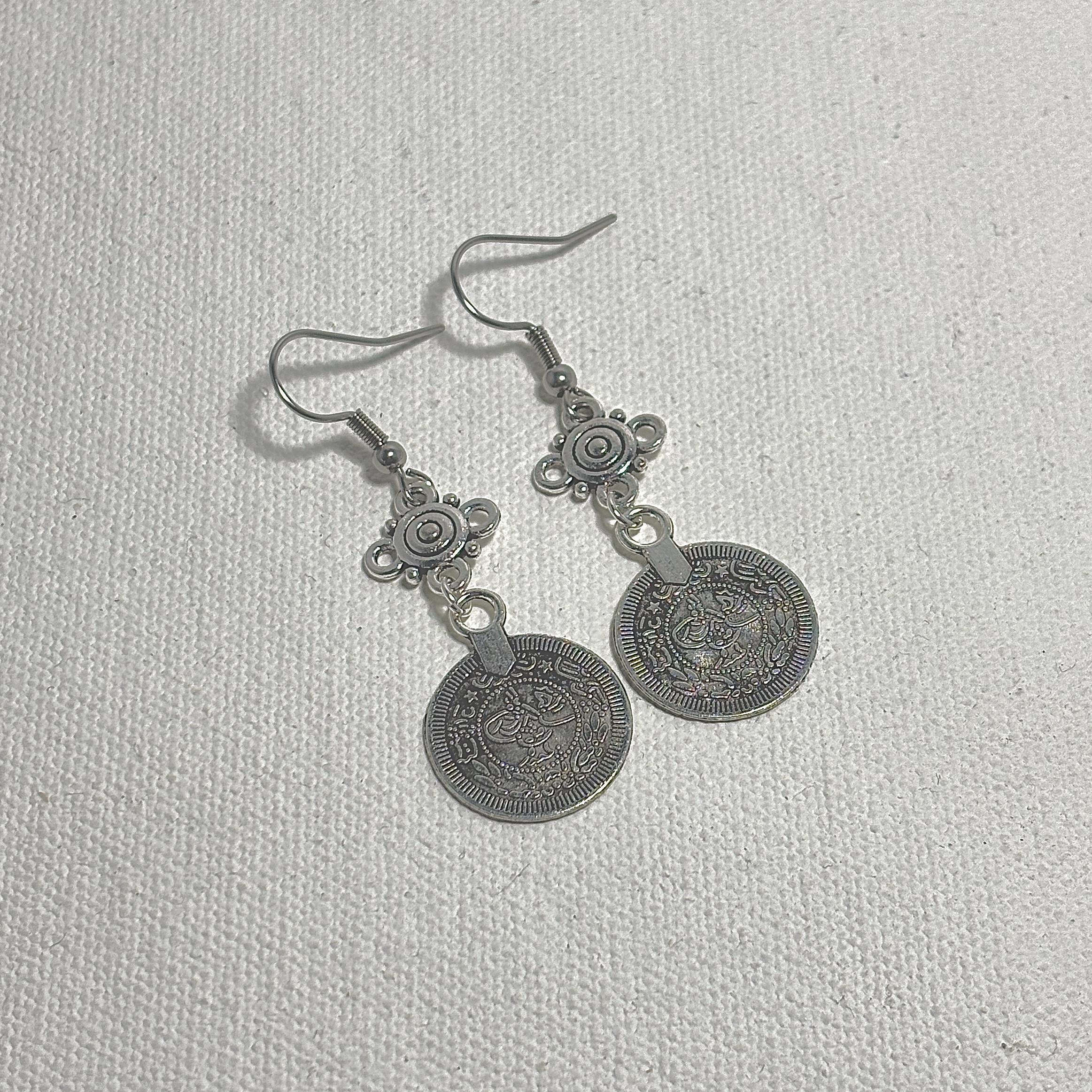 Single Clover Earrings
