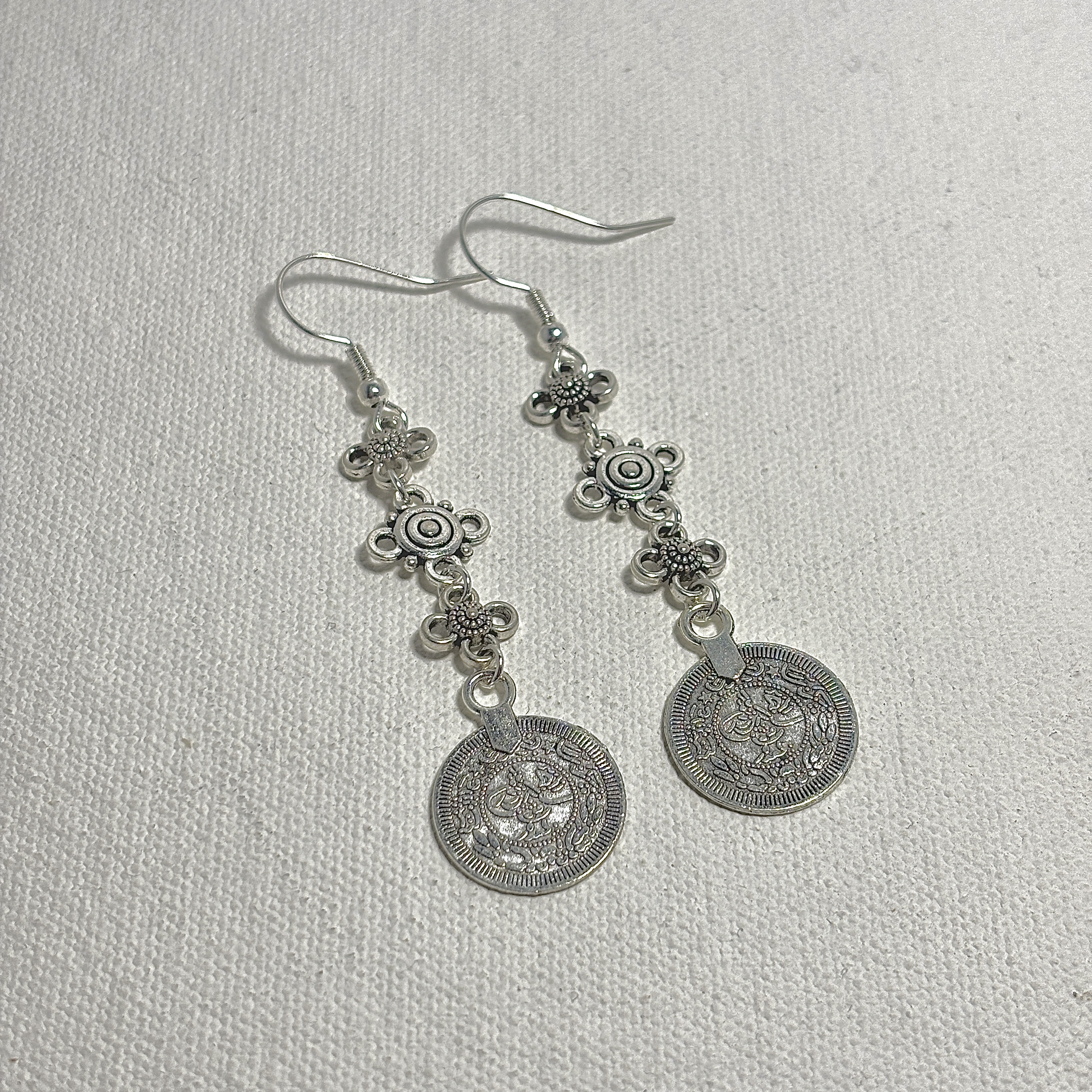 Triple Clover Earrings